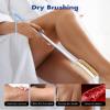 Back Scrubber Body Shower Brush: 20.5 Extra Long Anti Slip Handle Bath Brush with Stiff and Soft Bristles - Showering Exfoliator Wet or Dry Brushing for Women, Men, Elderly (Blue) view 4