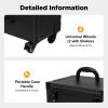 EcoTypee Makeup Train Case Rolling Cosmetic Trolley Storage Organizer Luggage Box +Drawer view 4