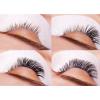10 Pairs Half Moon Shaped Reusable Under Eye Pads for Eyelash Extension Excellent Silicone Under Eye Pads for Lash Extension with Individually Package (Black) view 3