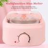 Cryfokt Electric Hot Wax Warmer, Portable Wax Heater Hair Removal Home Waxing Kit Candle Wax Melter Candle Maker Machine for Hair Removal (US Plug) view 2