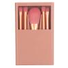 5-Piece Makeup Brush Set - Loose Powder Eyeshadow Brush Included, Portable Skin-Friendly Soft Lightweight Cosmetic Brushes for Professional Makeup Kits view 1