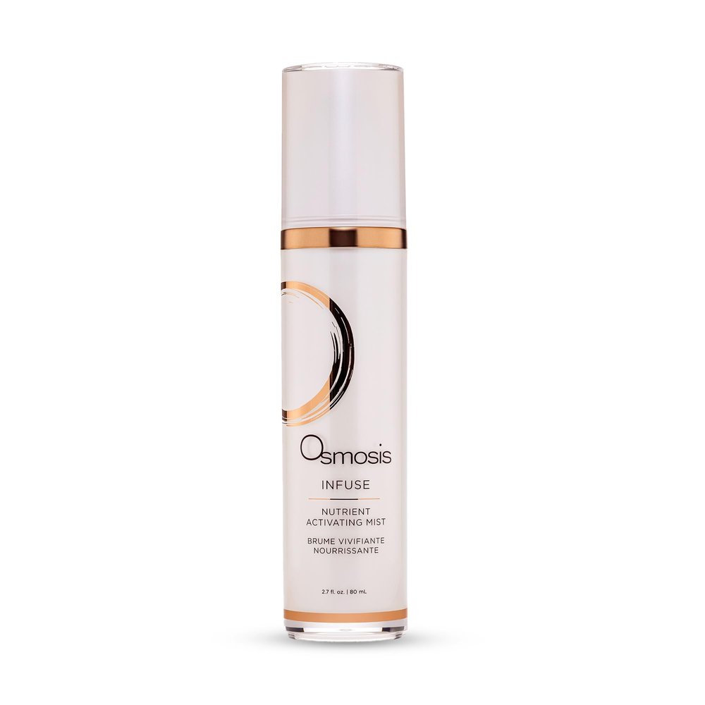 Osmosis Infuse Nutrient Hydrating Facial Mist, Plant-Based Minerals, Smooths, Enhances Product Penetration for All Skin Types, 2.7 Fl Oz