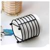 Alipher Makeup Brush Holder Ceramic Cosmetic Brush Organizer Portable Makeup Brush Cup Desktop Jewelry Storage Bottle For Office Bathroom (8.7 * 9.8CM, Gold) view 4