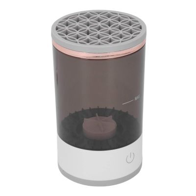 Electric Makeup Brush Cleaner with Brush Clean Mat, Automatic Cosmetic Brush Cleaner Makeup Brush Tools, Deep Cosmetic Brush Spinner for All Size Beauty Makeup Brushes Set