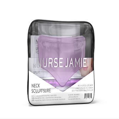 Nurse Jamie Neck Sculptsure Kit  Uplift Roller, Firming Cream & Silicone Wrap for Neck & Dcollet Sculpting & Firming