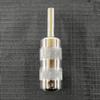 2PCS 304 STAINLESS STEEL TUBE GRIP IN ONE BODY TATTOO MACHINE PARTS SUPPLIES (22MM) view 1