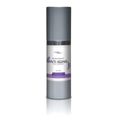 Pro Nuu Derma Serum - 2 Month Supply Anti Aging Serum - Our Best Eye Serum - Improve Dark Circles & Wrinkles with Anti Aging Vitamin C Anti Wrinkle Serum - Anti Aging Eye Serum to Aid Skin Stem Cells