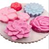Handcrafted Flower Soap Gift Set (Multi-Color, Teakwoood) view 1