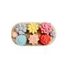 Handcrafted Flower Soap Gift Set (Multi-Color, Teakwoood) view 2