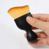 Foundation Flat Brush and Cat Eyeliner tool Perfect combination, soft flat brush and silicon tool to create cat eyeliner and apply eye shadow view 1