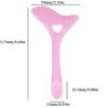 Foundation Flat Brush and Cat Eyeliner tool Perfect combination, soft flat brush and silicon tool to create cat eyeliner and apply eye shadow view 3