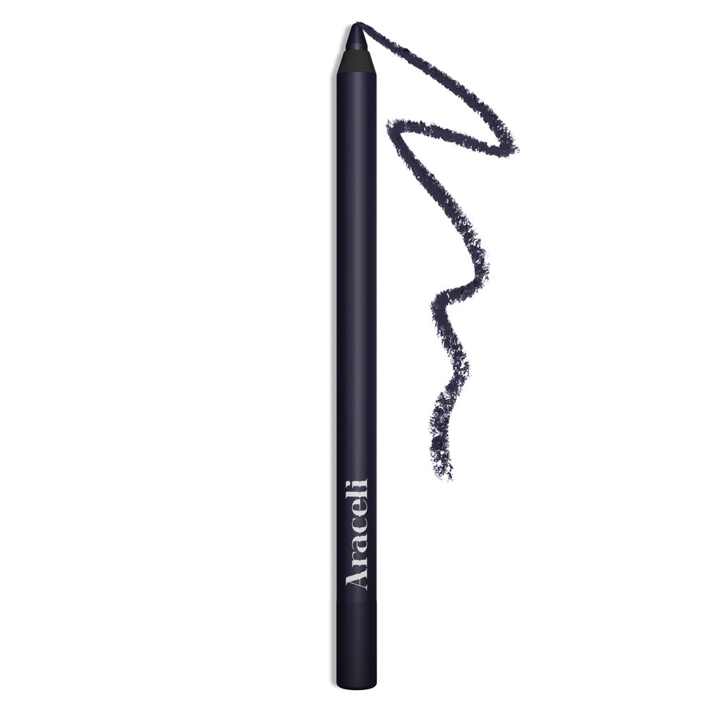 Araceli Beauty Gel Pencil Eyeliner  Water Resistant & Smudge-Proof, Long-Lasting Eye Makeup for Precision Lining & Bold Navy Color