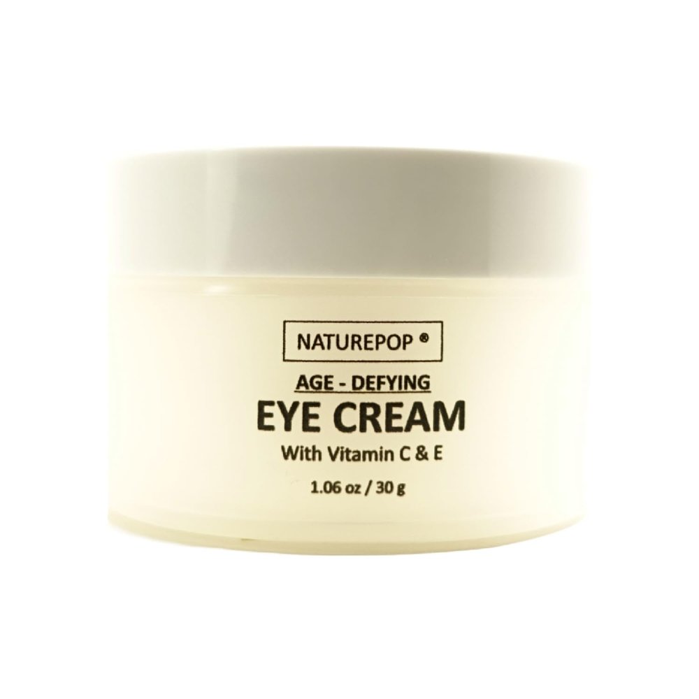 Age-Defying Eye Cream With Vitamin C&E | Daily Under Eye Cream for Dark Circles & Puffiness, Anti Aging Line Smoothing with 10 Botanical Extracts + Niacinamide + Antioxidant | Made in Korea (30g)