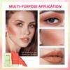 FYEBOO Multi-Use Makeup Blush Stick, Cream Blush Stick, Tinted Solid Moisturizer Stick for Cheek & Eyes & Lips, Waterproof Natural Nude Makeup, Suitable for All Skin (2#Hot Red) view 4