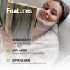 Chin Lifting Mask Korean Hydrogel Neck Wrinkle Patch for V Line Care 4ct view 3