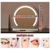 APLUSH Vanity Makeup Mirror with Lights, Smart Touch Control 3 Colors Dimmable, for Makeup Desk, Dressing Room & Bedroom(B - Gold,40 * 39CM/15.7 * 15.4IN) view 2