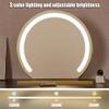 APLUSH Vanity Makeup Mirror with Lights, Smart Touch Control 3 Colors Dimmable, for Makeup Desk, Dressing Room & Bedroom(B - Gold,40 * 39CM/15.7 * 15.4IN) view 4