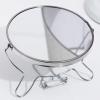 Miskall Magnifying Makeup Mirror with Stand, 6" Double Sided Desk Table Mirror, Rotation Tabletop Cosmetic Mirror for Traveling,Shaving view 4
