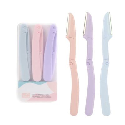 Eyebrow Razor Set Exfoliating Facial Hair Razor for Women, Easy Eyebrow Shaping and Grooming Eyebrow Hair Razor