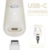 unibono 3-in-1 Electric Razor for Women - Waterproof Bikini Trimmer,Rechargeable Electric Shaver for Lady,Pubic Hair Trimmer Women,Personal Trimmer Groomer for Body Hair (Cream, LY) view 4