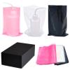 300pcs Tattoo Wash Bottle Bags,Thicken Disposable Squeeze Bottle Bags,for Tattoo Bottles Tattoo Supplies Tattoo Kits (Pink, Black, Transparent) view 1