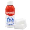 AMERIGEL Piercing Cleansing Aftercare Kit- Saline Wound Wash (4 oz.) + 2x2 Gauze Pads (Qty. 30) | Sterile Cleansing | Sterile Solution | Body Piercing | Body Modification | Portable and Compact view 1