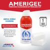 AMERIGEL Piercing Cleansing Aftercare Kit- Saline Wound Wash (4 oz.) + 2x2 Gauze Pads (Qty. 30) | Sterile Cleansing | Sterile Solution | Body Piercing | Body Modification | Portable and Compact view 2