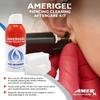 AMERIGEL Piercing Cleansing Aftercare Kit- Saline Wound Wash (4 oz.) + 2x2 Gauze Pads (Qty. 30) | Sterile Cleansing | Sterile Solution | Body Piercing | Body Modification | Portable and Compact view 3