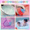 Bath Bombs for Kids with Surprise Unicorn Inside, 20 Kids Bath Bombs Gift Set, Handmade Bubble Bath Fizzes Bomb for Chrildren Birthday Christmas and Party Favor Christmas Gifts Set for Girls view 3