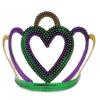 Shimmering Sequins Mardi Gras Headband for Costume Halloween Party Festive Mardi Gras for Dress Up Parties Mardi Gras Outfit for Women Party view 1