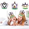 Shimmering Sequins Mardi Gras Headband for Costume Halloween Party Festive Mardi Gras for Dress Up Parties Mardi Gras Outfit for Women Party view 3