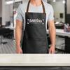 TEEAMORE Barber Apron Hairdressers Men Hair Stylist Salon Aprons Two Big Pockets Grooming Barbershop DarkMidnight D4_8 view 3