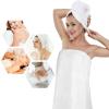 10Pack Disposable Spa Wrap Non-Woven Bath Wrap Disposable Bath Skirt Body Wrap Non Woven Bathrobe with Adjustable Closure view 3