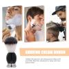Beaupretty Men Professional Shaving Brush for Salon Use Manual Shave Brush Deep Cleansing Design for Grooming Routine for Father Day and Special Occasions view 4