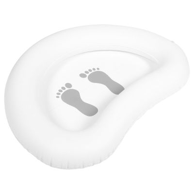 Inflatable Pool Foot Bath Basin, PVC Foot Wash Tray Blue