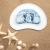 Inflatable Pool Foot Bath Basin, PVC Foot Wash Tray Blue view 3