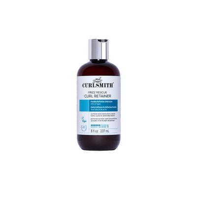 CURLSMITH Frizz Rescue Curl Retainer - Medium Hold Gel For Curls, Frizz Control, Jelly Styler, For All Curl Types, Best for Frizzy Hair, Vegan & Cruelty Free (8 oz)
