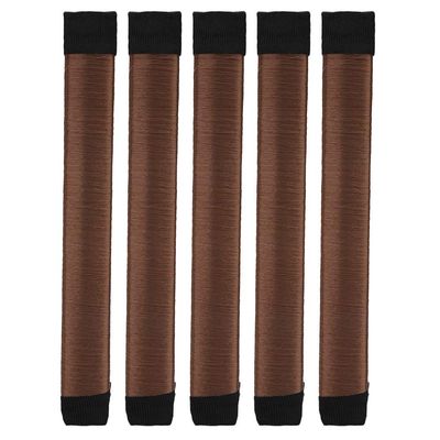 5PCS Wig He d B nds, H Styling Donut M ker, Brown French Trendy, 21cm, 8.27In, Former H Styling Tool, WomenS H styling essories