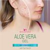 Being Naturals Aloe vera Gel - from 100% Pure Organic Aloe Infused with EGF, Stem Cell, Rosemary Oil - Natural Raw Moisturizer for Face, Body, Hair. Perfect for Sunburn, Acne, Razor Bumps 16.9 fl oz view 2