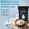 Aromasong Dead Sea Salt Bath Soak 14 OZ Pack  100% Natural Dead Sea Salts for Soaking, Relaxation, and Detoxification of Skin, Dead Sea Salts for Bath to Rejuvenate and Refresh- Resealable Pack view 2