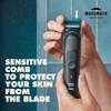 Gillette Intimate Men's Pubic Hair Trimmer, SkinFirst Pubic Hair Trimmer for Men, Waterproof, Cordless for Wet/Dry Use, Shaver for Men, Lifetime Sharp Blades, Includes Anti Chafe Stick, Gift Set view 2