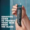 Gillette Intimate Men's Pubic Hair Trimmer, SkinFirst Pubic Hair Trimmer for Men, Waterproof, Cordless for Wet/Dry Use, Shaver for Men, Lifetime Sharp Blades, Includes Anti Chafe Stick, Gift Set view 4