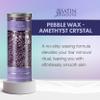 Satin Smooth Amethyst Crystal Flex Hard Wax Beads  Thin-Film Pebble Hard Wax for Sensitive Skin & Fine to Medium Hair, 23 oz view 3