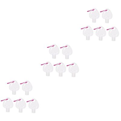 FRCOLOR 15pcs Portable Hook Bottles for Travel Empty Makeup Lotion Containers Compact Packaging for Shampoo Body Wash Skin Care Products for Outdoor Adventures