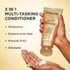 Pantene Miracle Rescue 3 in 1 Leave In Conditioner, Rinse off Conditioner, Heat Protectant for Hair, Detangler, Anti Frizz, Moisturizing, For All Hair Types, Safe for Color Treated Hair, 6.0 fl oz view 2