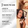 Pantene Miracle Rescue 3 in 1 Leave In Conditioner, Rinse off Conditioner, Heat Protectant for Hair, Detangler, Anti Frizz, Moisturizing, For All Hair Types, Safe for Color Treated Hair, 6.0 fl oz view 4