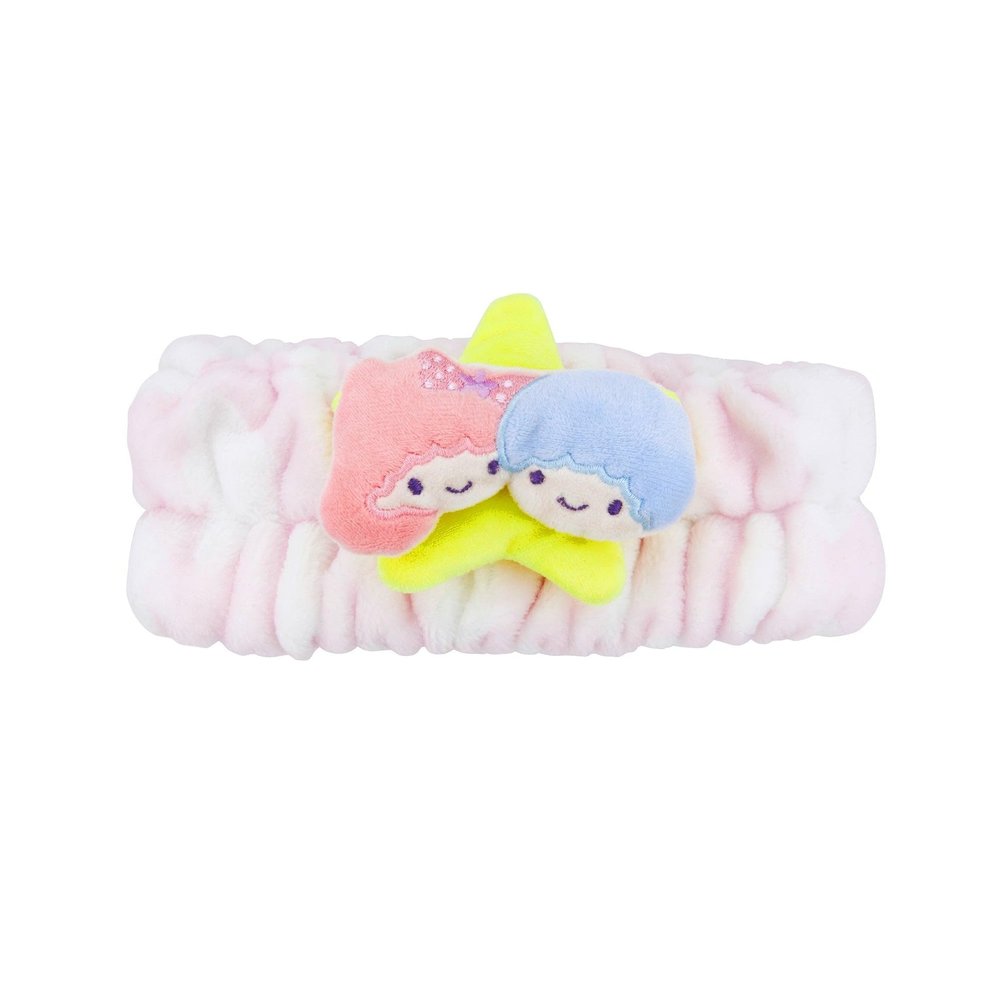 The Crme Shop 3D Teddy Headyband Ultra-Soft Plush Design Keeps Hair Away During Skincare & Makeup Routines Comfortable Fit Gentle on Skin Adorable Teddy Bear Aesthetic Washable (Little Twin Stars)