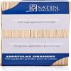 Satin Smooth Hair Removal/Hair Waxing Applicators - Large Wooden Spatula Applicators, 100 Count, 1-Pack view 1