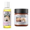 Yellow Peeling Oil for Dark Skin - Extra Strength Exfoliating Solution for Body, Strawberry Legs Treatment, Rough Bumpy Body Cream, Skin Remover for Women view 1