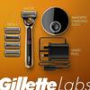 Gillette Labs Heated Razor Gold Edition - 1 Handle, 5 Blade Refills, 1 Charging Dock, Holiday Gifts for Men view 3